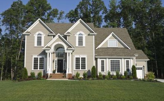 Gas lines in yard.