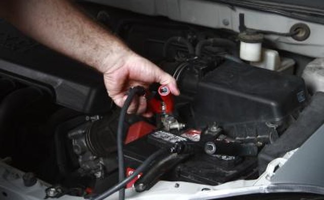 Car batteries have a greater number of thinner lead plates.