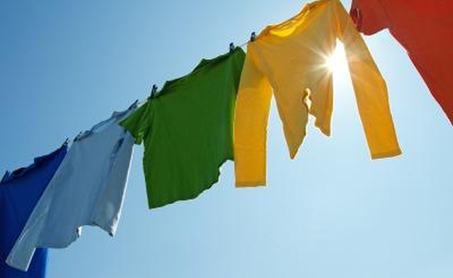 line dry your clothes
