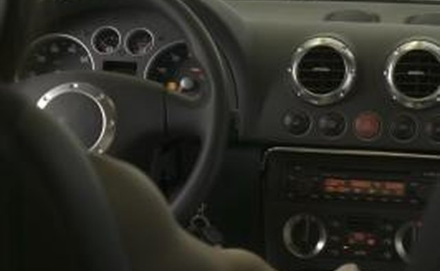 Putting car in gear
