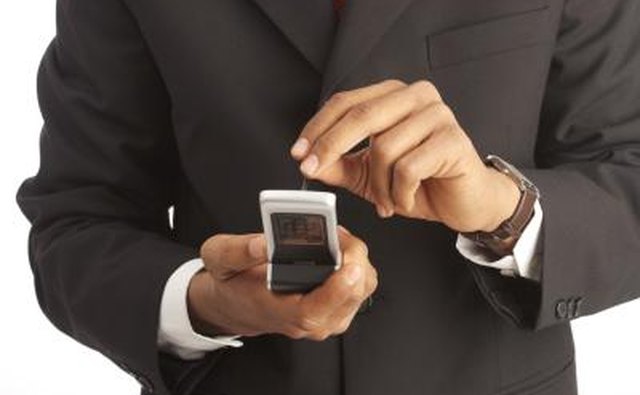 Remove the SIM card from the borrowed phone