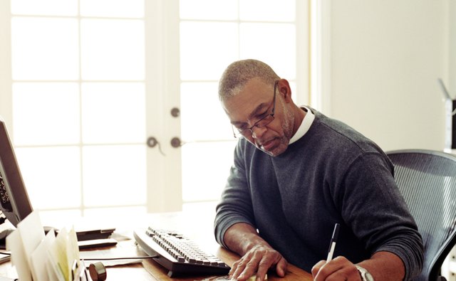 When you write notes as you read, you have to think about what you're reading.