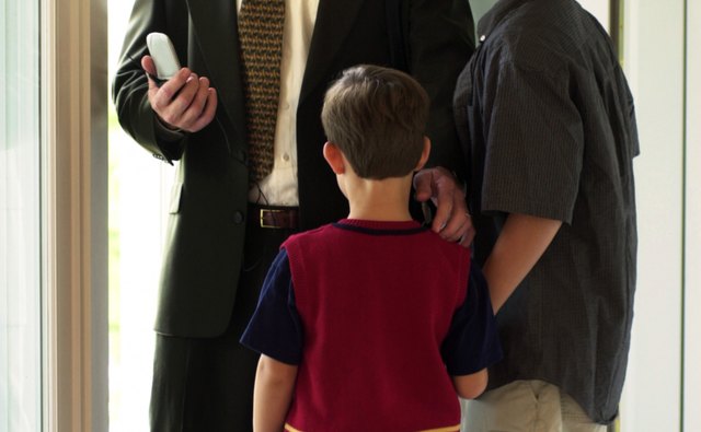 Kids now compete with cell phones for parental attention.