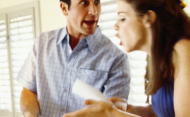 Fighting over the lack of money can contribute to divorce.