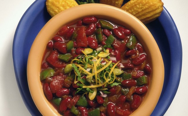 Spices in frozen chili are absorbed, making it just as delicious the second time around.