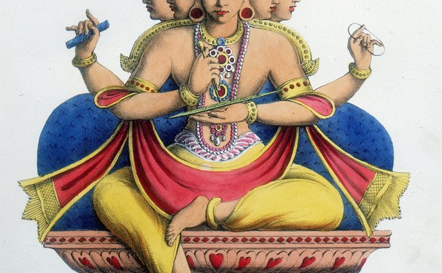 Brahma is the Hindu creator god.