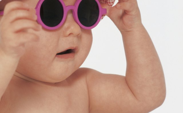 Keep baby hydrated and in the shade.