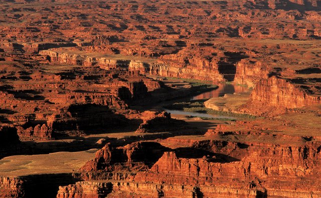 Weathering is very evident at the Grand Canyon, carved by the Colorado River.