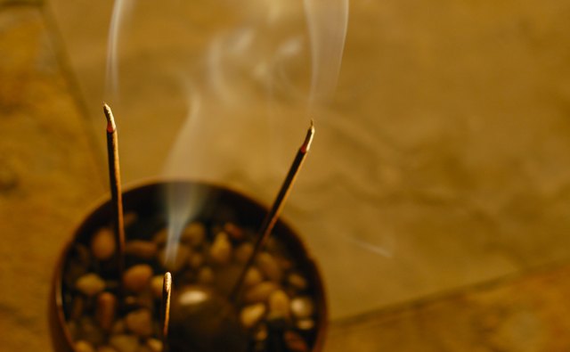 Incense is a popular way to represent air on the altar, and the different scents can carry different symbolic meanings.