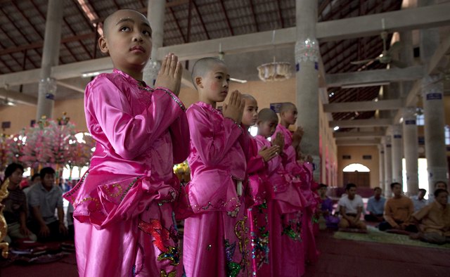 Women of any age are allowed to begin the process of becoming a Buddhist nun.