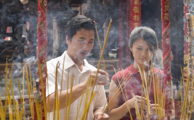Buddhist funerals use incense in many different Buddhist cultures.