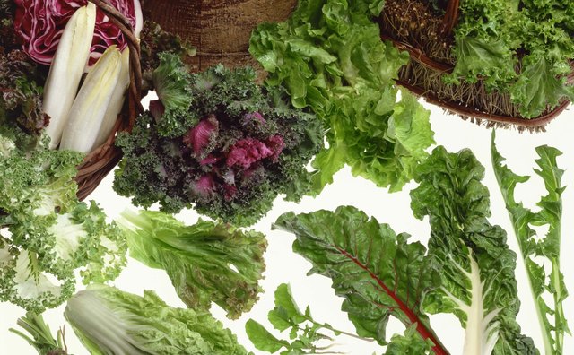 Collards belong to the Brassica vegetable family.