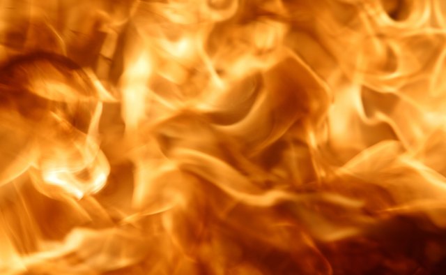 Fire is the traditional Christian symbol for the purification associated with purgatory.