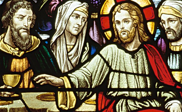 Eucharist symbolizes the Last Supper before Christ's execution.