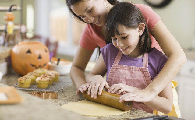 Help your child bake some gluten-free cookies.