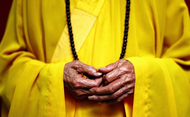 A guru must be present for the ceremony of taking refuge.