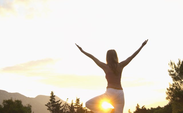 Surya Namaskara is a salute to the sun.