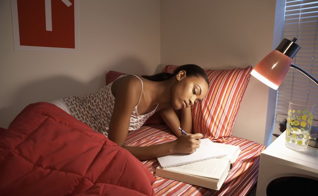 A homework assignment might be to keep a journal.