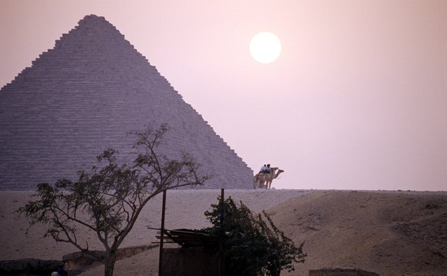 The Muslim Empire invaded North Africa through Egypt.