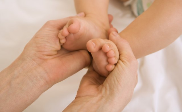 Make infant massage a part of your daily routine.