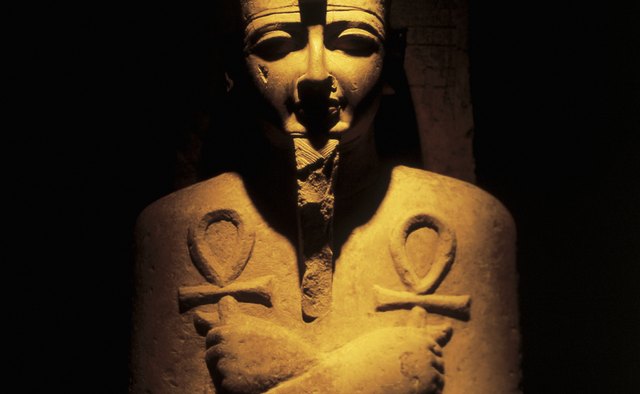 Ancient Egyptians preserved the bodies of the dead.