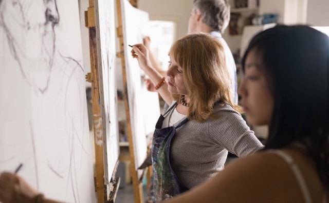 Still life and life drawing classes are essential.