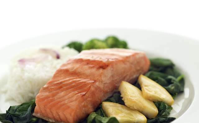 Salmon is loaded with Omega-3 fatty acids.