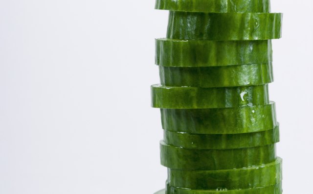 Crunchy and refreshing, cucumber slices substitute for crackers in many appetizers.