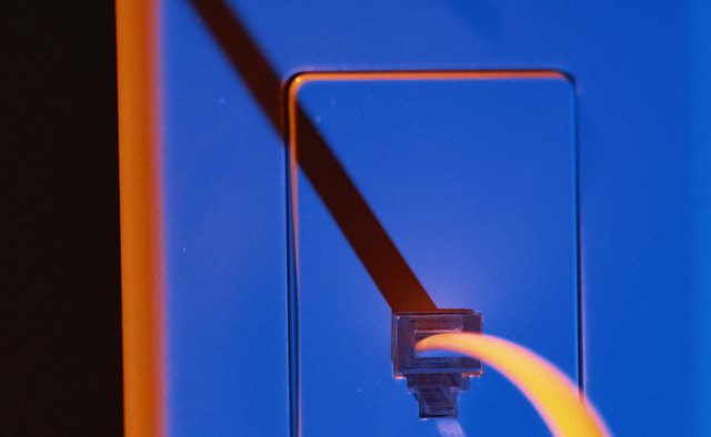 AT&T's phone services use traditional phone jacks already installed in homes.