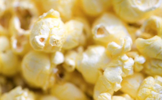 Pop some popcorn at home for a gluten-free treat.