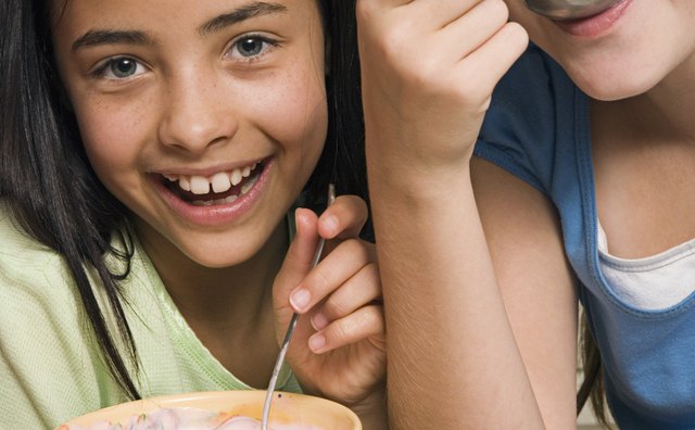 Kids love to make their own sundaes.