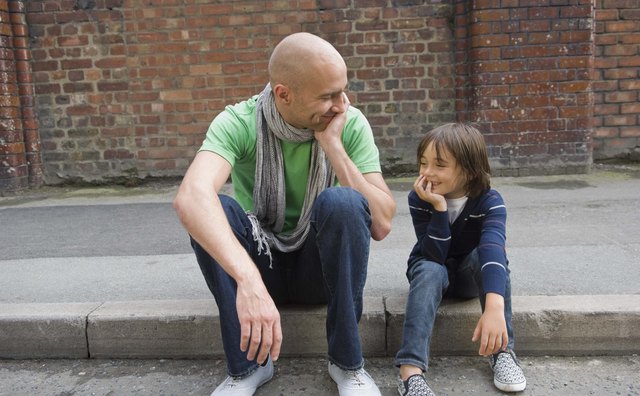 Modeling independent living and communication skills is the best way to start teaching.