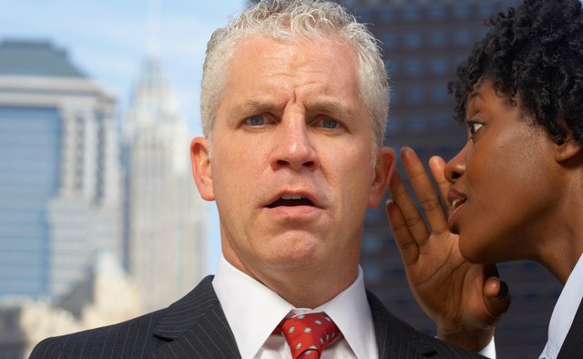 Gossip hurts relationships, so address issues with your colleagues face-to-face.