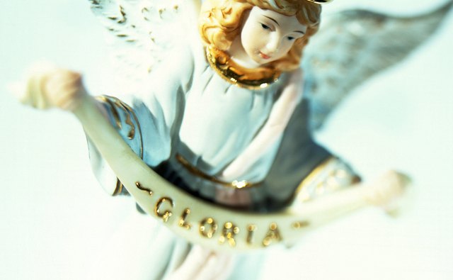 Angels are used symbolically in tales and music to represent heaven.