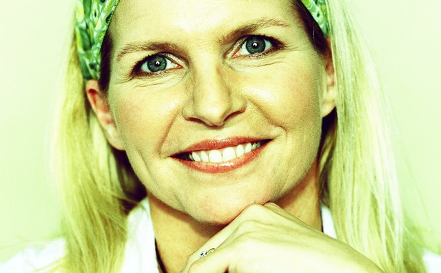 Scarves can be creatively used as a stylish headband.