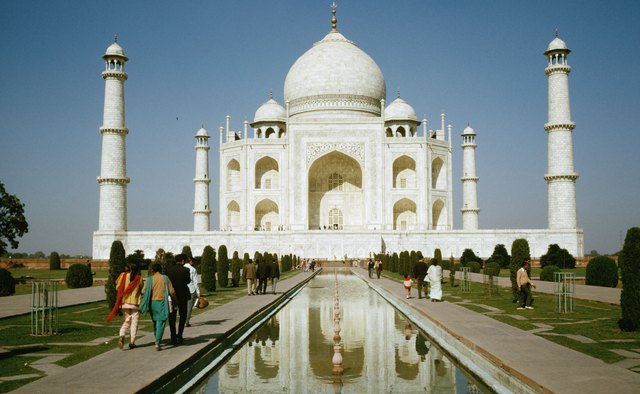 The iconic Taj Mahal is an outstanding Islamic tomb.