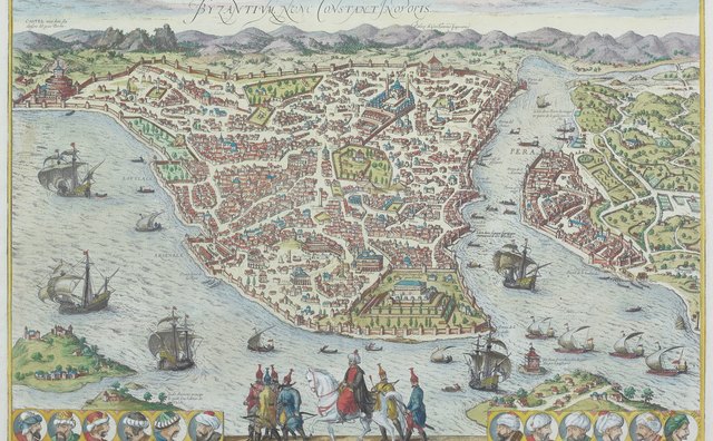 This map shows the extent of the Ottoman Empire.