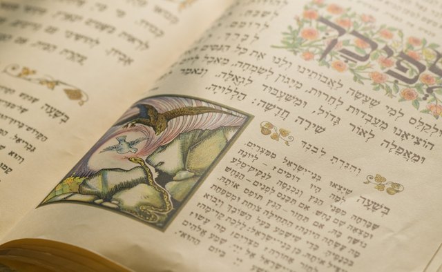 Married women cover their hair according to a tradition in the Torah.