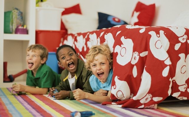 Social skills can be developed in well-structured play areas.