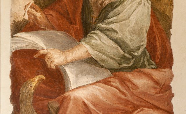 Painting of Saint John the Apostle.