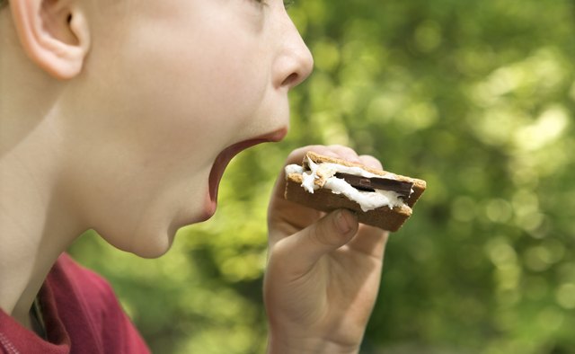 S'mores are always in style with kids.