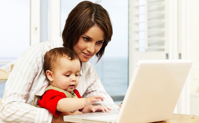 Make use of technology to stay in touch with your baby.