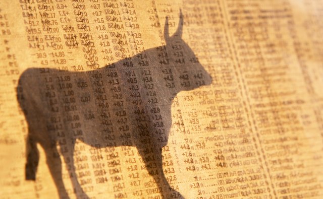 A bullish investor thinks stock prices are going up