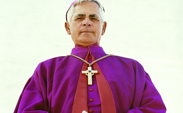 Violet vestments are used during reverent seasons and often for funerals.