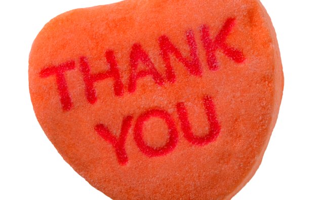 Show appreciation for your friend's kindness.