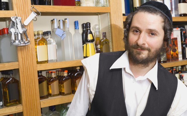 Male Hassidic Jews wear sideburns, or peyos, to demonstrate their faith.