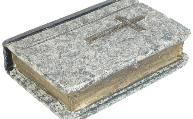 Bibles are available in various sizes and prices.