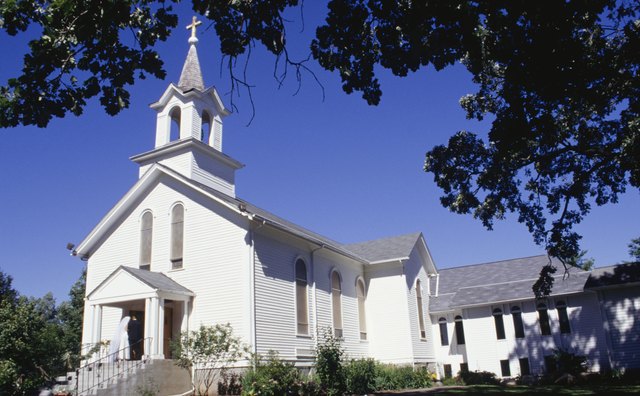 Some Protestant churches have scattering grounds for ashes.