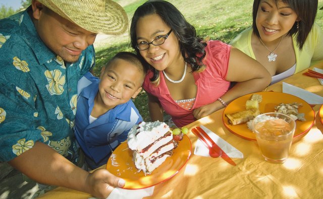 Yuba City parks are a fine place to picnic with the family.