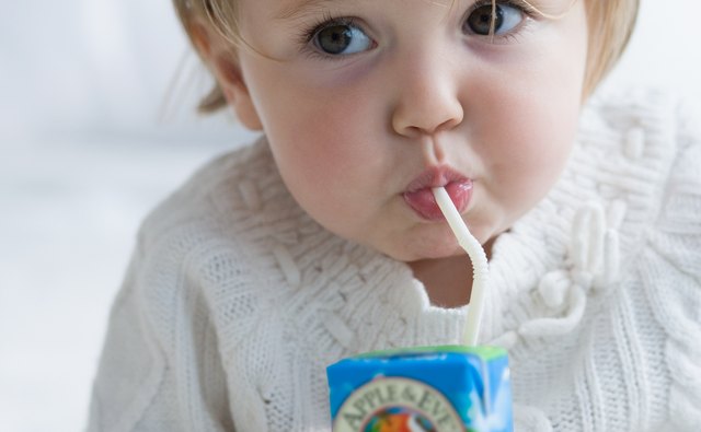 Keep your feverish toddler hydrated.